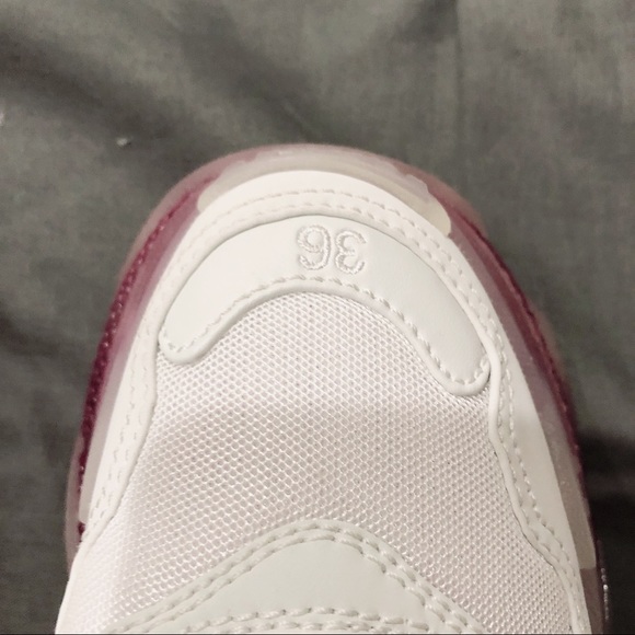 NIB BALENCIAGA Triple S Clear Sole Sneakers 36 - Picture 7 of 14